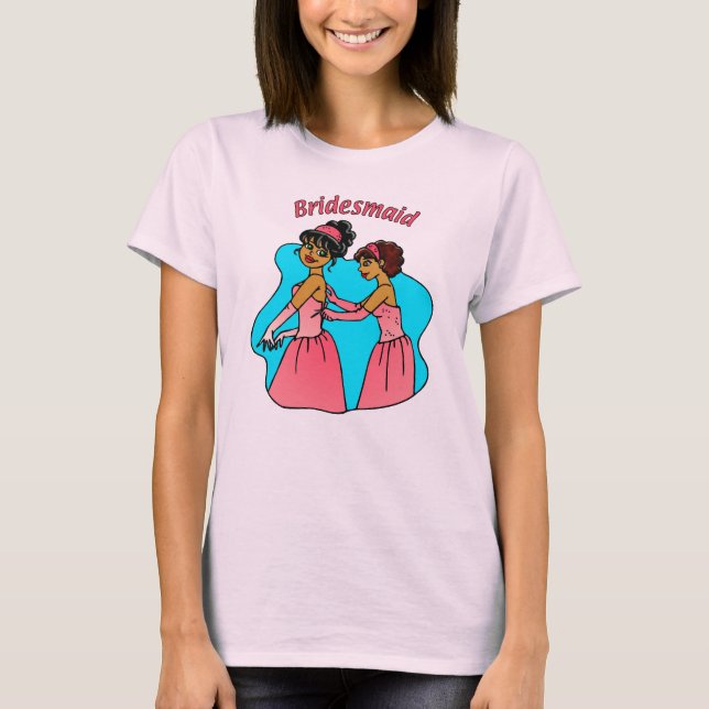 T-shirt Bridesmaid (Devant)