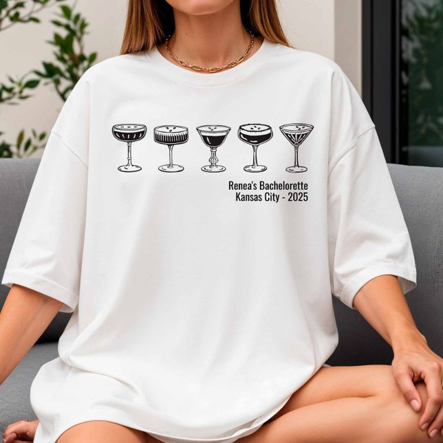 T-shirt Bridesmaid Espresso Martini Bachelorette  (Créateur téléchargé)