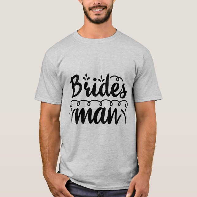 T-shirt Bridesman (Devant)