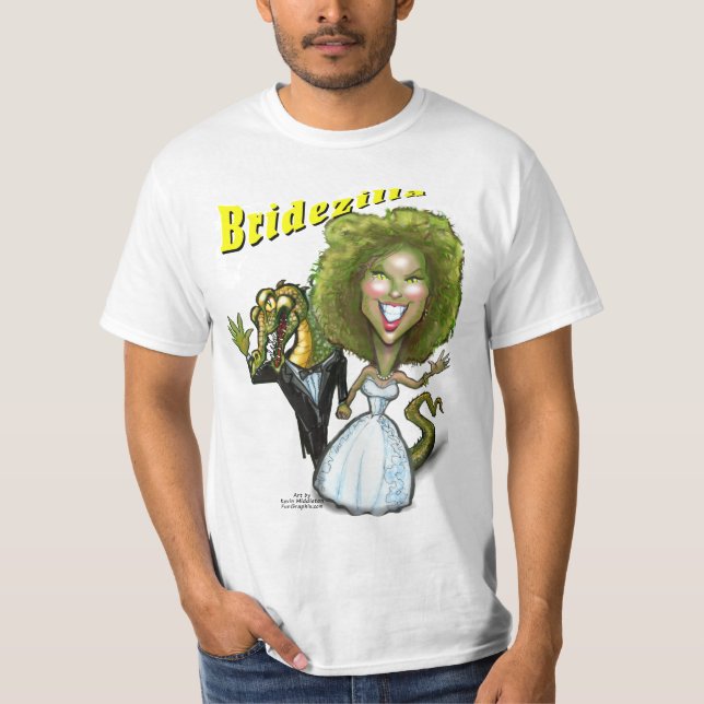 T-shirt Bridezilla (Devant)