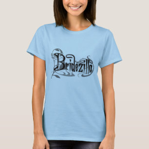 T-shirt Bridezilla gothique noire