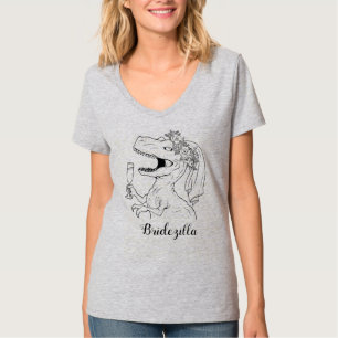 T-shirt Bridezilla Grey Tee