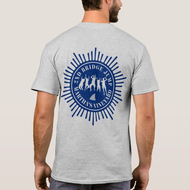 T-shirt Bridge Jump - Martha's Vineyard Turnaround Tee (Dos)