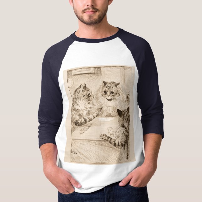 T-shirt Bridge of Sighs by Louis Wain (Devant)