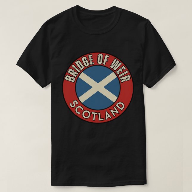T-shirt Bridge of Weir, Écosse (Design devant)