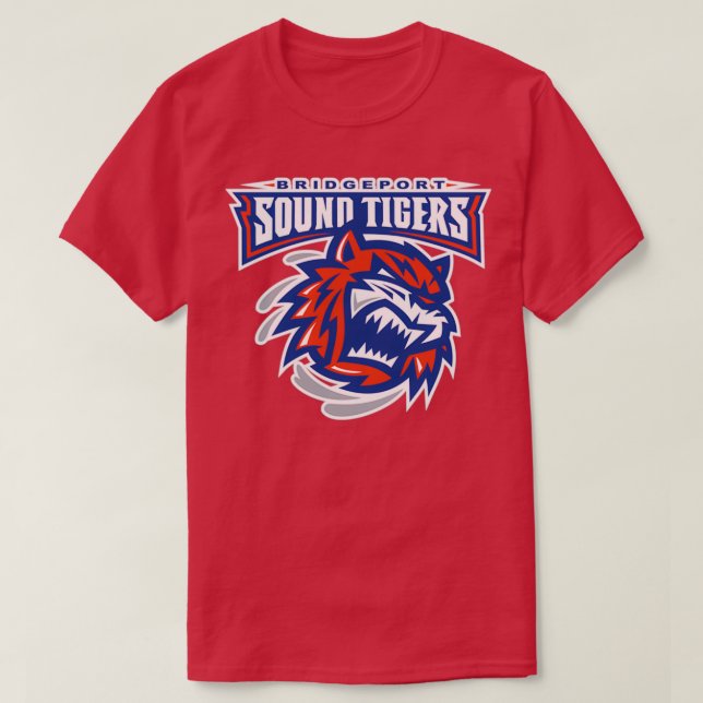 T-shirt Bridgeport Sound Tigers 2 (Design devant)