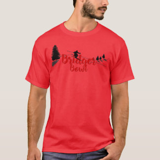 T-shirt Bridger Bowl Ski Long