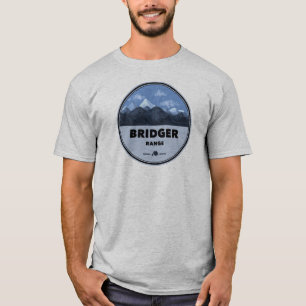 T-shirt Bridger Range Montana Camping