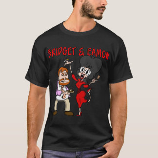 T-shirt Bridget and Eamon RTE Irishelevision Cartoon Chara