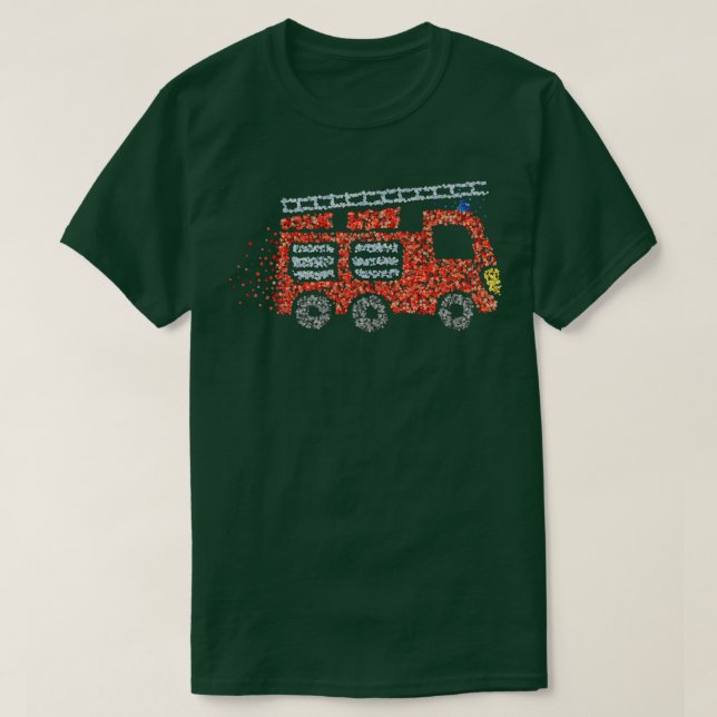 T-shirt Brigade des pompiers de Feuerweuto (Design devant)