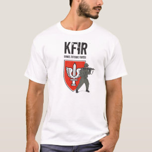 T-shirt Brigade d'infanterie de Kfir, forces de défense de