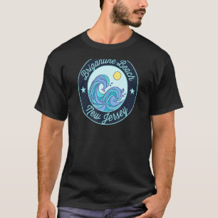 T-shirt Brigantine Beach Nj New Jersey Souvenir Nautique S