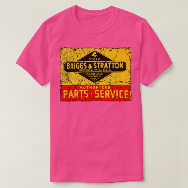 T-shirt Briggs et Stratton petits moteurs (Design devant)