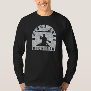 T-shirt Briggs Lake Canoeing Michigan