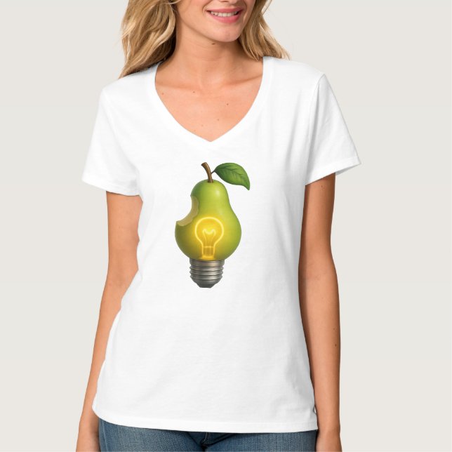 T-shirt "Bright Bite - Une étincelle d'idées fraîches" (Devant)