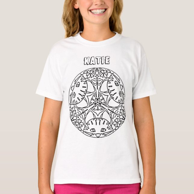 T-shirt Bright C You Paint Kittens (Devant)