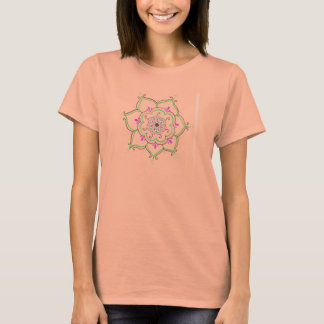 T-shirt Bright Mandala Burnout Tee