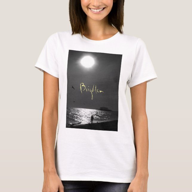 T-shirt Brighton Beach Angleterre (Devant)