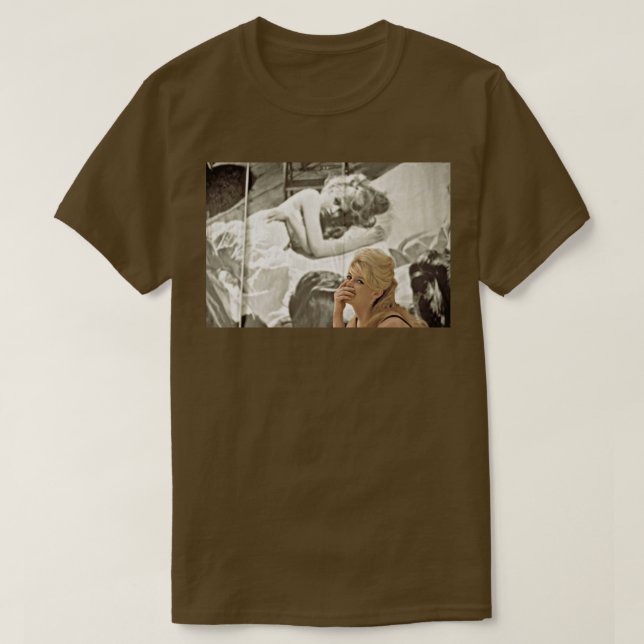 T-shirt Brigitte Bardot actrice 5 (Design devant)
