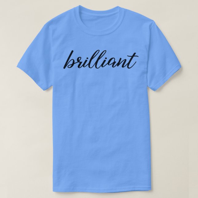T-shirt brillant (Design devant)
