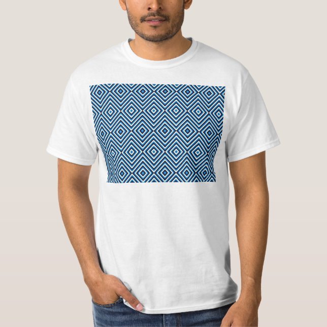 T-shirt Brillant, Bleu_ (Devant)