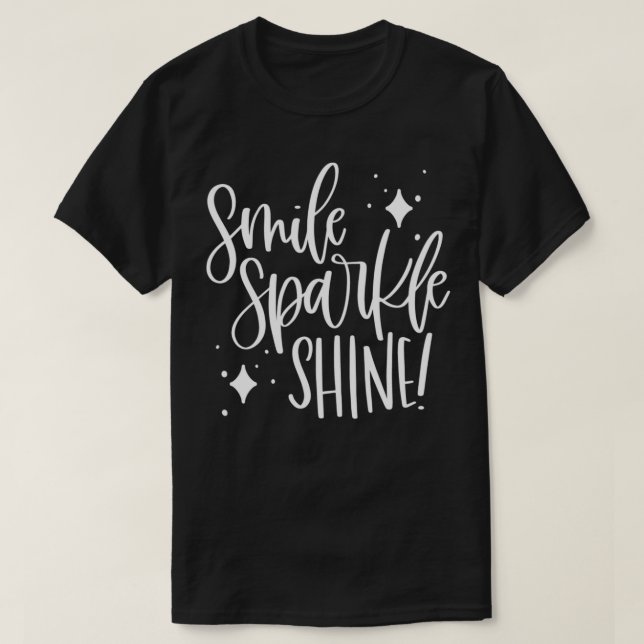 T-shirt Brillant sourire blanc (Design devant)