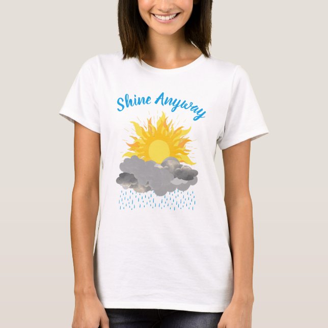 T-shirt Brille de toute façon (Devant)