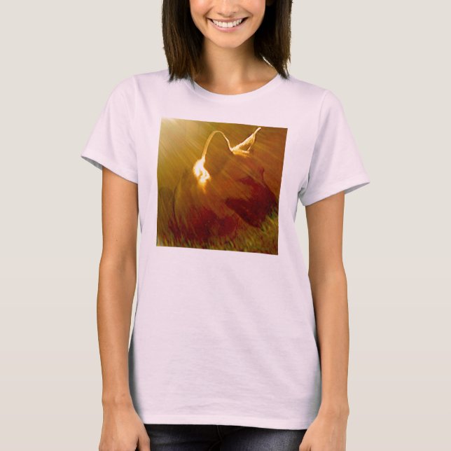 T-shirt Brille Sur Moi Berger Allemand Noir & Tan (Devant)