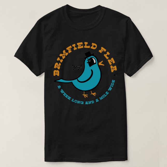 T-shirt Brimfield Flea Essentiel (Design devant)