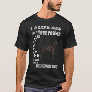 T-shirt Brindle Cur Chien Maman Papa Treing Tennessee Brin