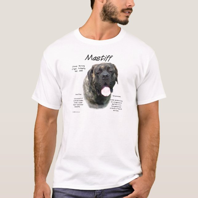 T-shirt Brindle Mastiff (Devant)