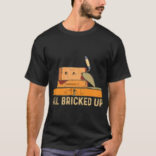 T-shirt Briques briques brique Mason de brique Conception