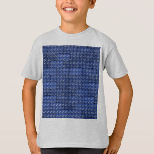 T-shirt Briques du constructeur - Bleu