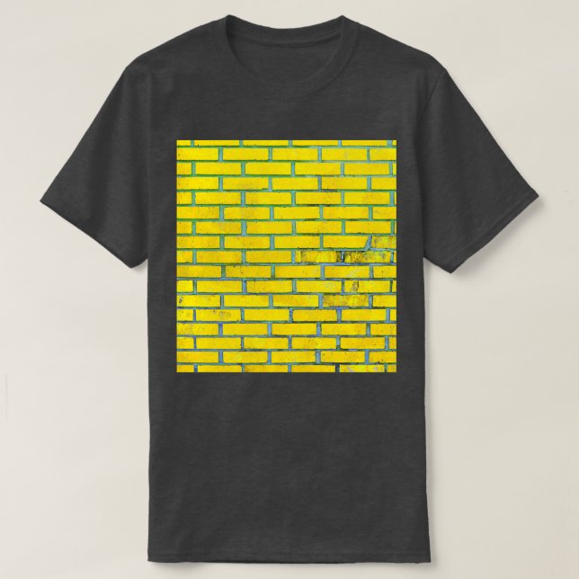 T-shirt Briques jaunes (Design devant)