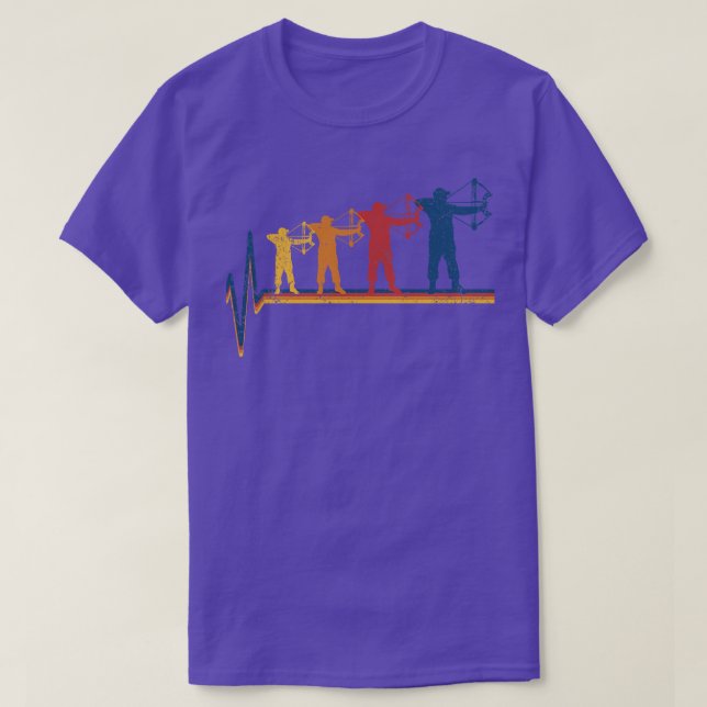 T-shirt Brise cardiaque du tir à l'arc (Design devant)