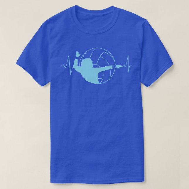 T-shirt Brise-coeur de volleyball (Design devant)