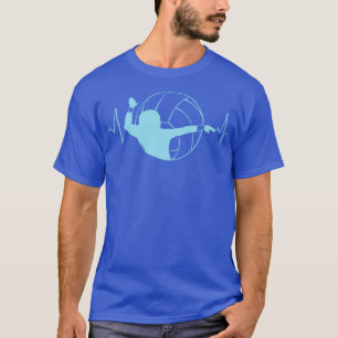 T-shirt Brise-coeur de volleyball
