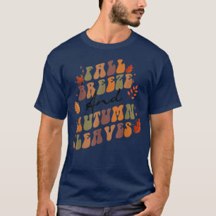 T-shirt Brise d'automne et feuilles d'automne