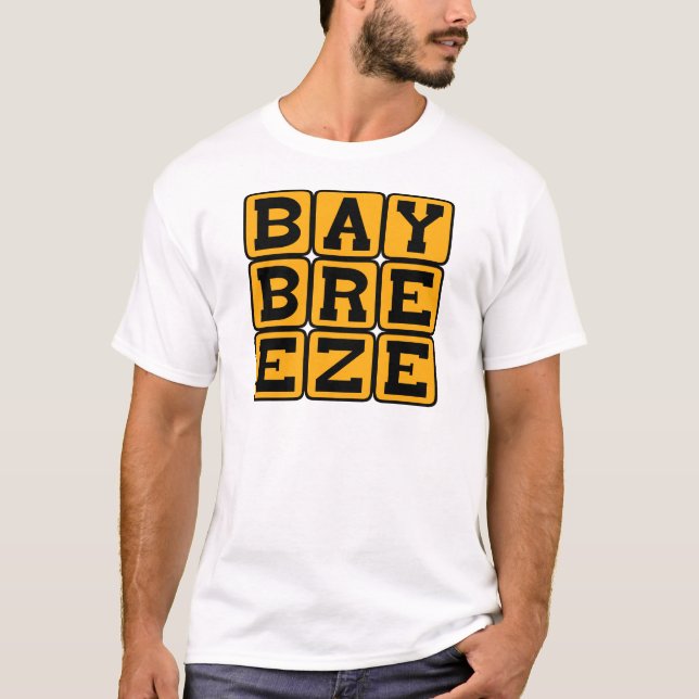 T-shirt Brise de baie, cocktail mélangé (Devant)