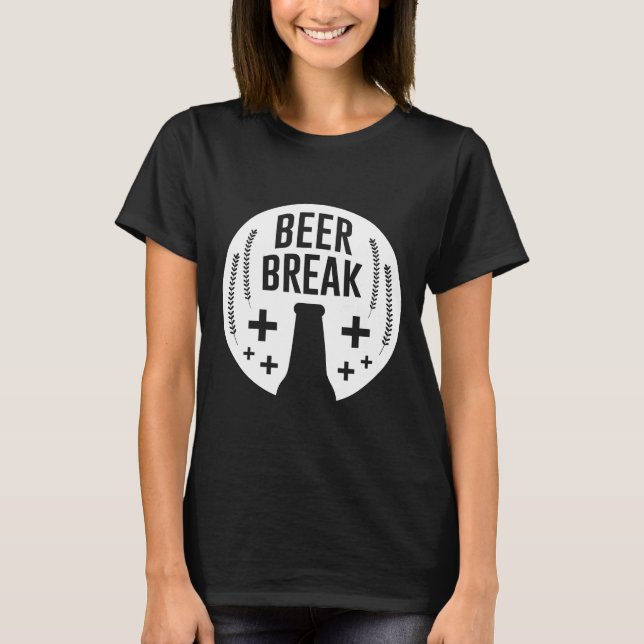T-shirt Brise De Bière Bière Autochtone Drunk Bière Fabriq (Devant)