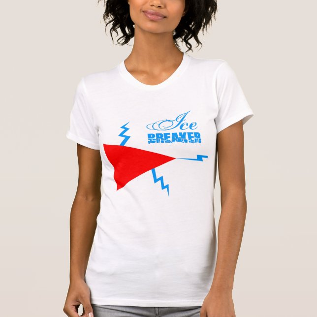 T-shirt Brise de glace blanc ou léger (Devant)