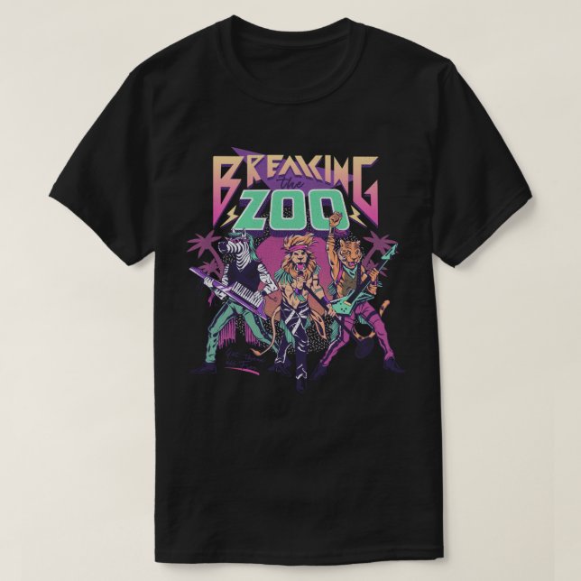 T-shirt Briser le zoo (Design devant)