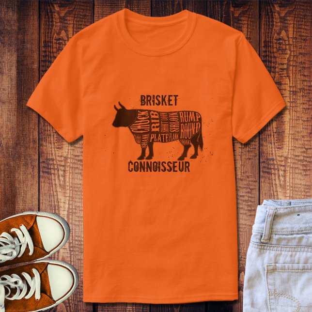 T-shirt Brisket Connoisseur (Créateur téléchargé)
