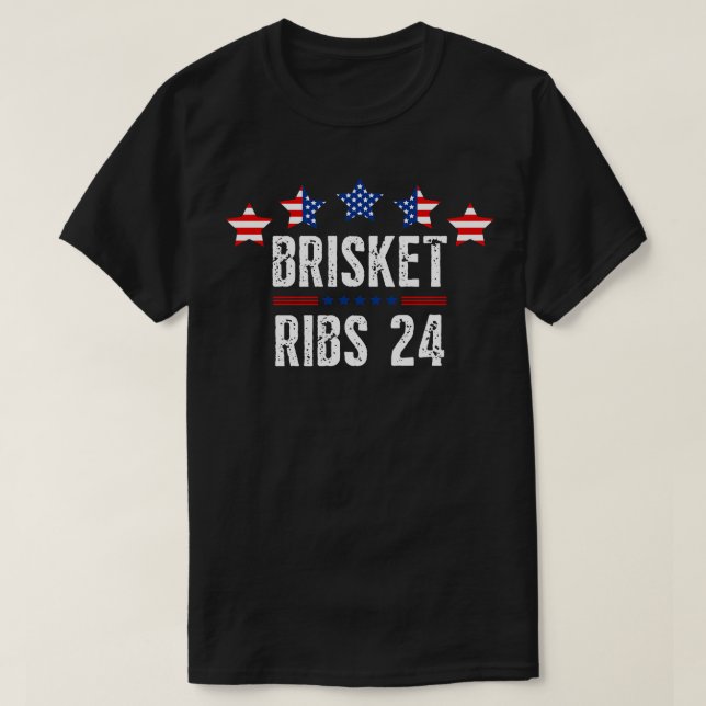 T-shirt Brisket Ribs 2024 (Design devant)