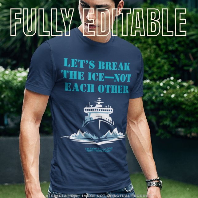 T-shirt BRISONS LA GLACE — PAS LES UNS LES AUTRES Activist (Créateur téléchargé)