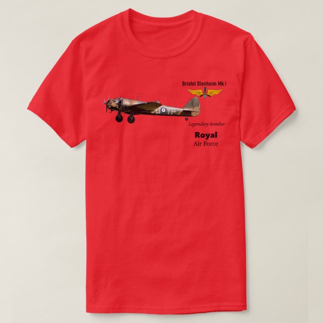 T-shirt Bristol Blenheim 1 (Design devant)