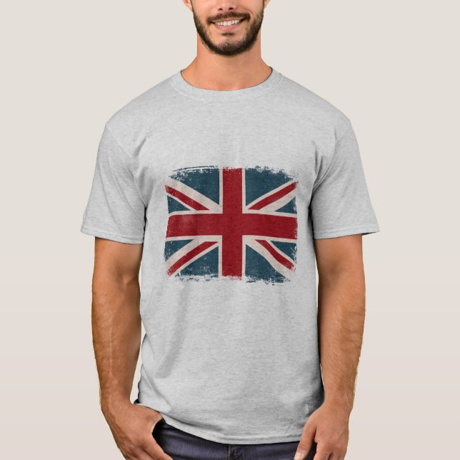 T-SHIRT BRITANNIQUE AFFLIGÉ DE DRAPEAU D'UNION (Devant)