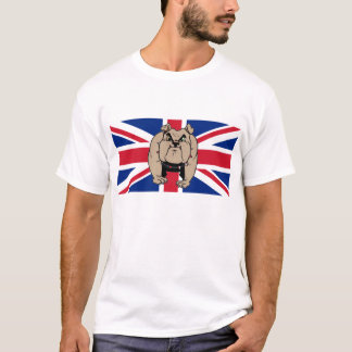T-shirt britannique de bouledogue