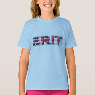 T-shirt Britannique, style d'Union Jack