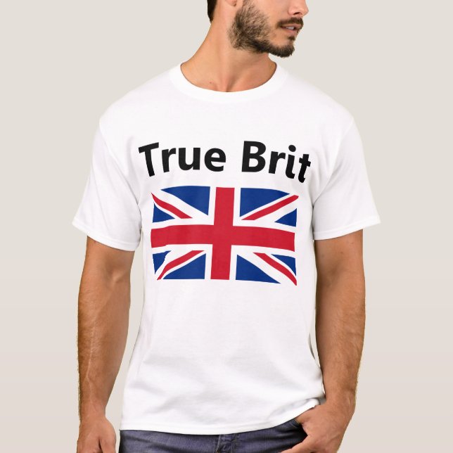 T-shirt Britannique vrai (Devant)